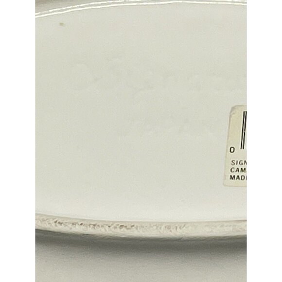 Signature housewares inc. butter bread plate made in japan white7.75x5.25" READ - Picture 4 of 4